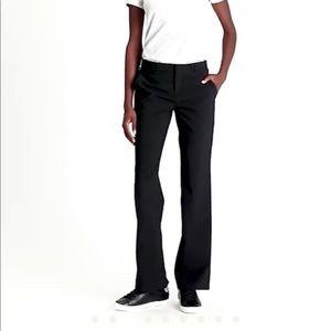 Black logan trouser pants banana republic
